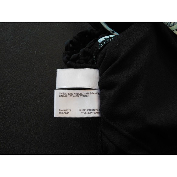 Arizona Swim Top Multi Colored Print Size Small - Picture 7 of 7